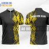 Mẫu đặt áo bowling Trà Vinh màu vàng thiết kế BL60