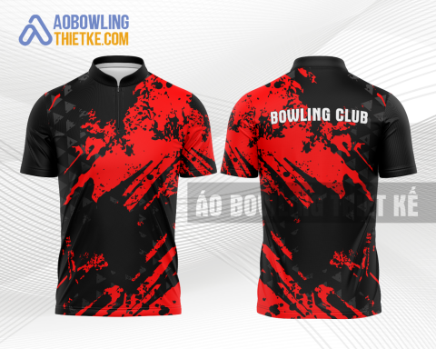 Mẫu đồng phục bowling Bà Rịa – Vũng Tàu màu đỏ thiết kế BL3