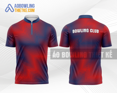 Mẫu quần áo thể thao bowling Yên Bái màu xanh tím than thiết kế BL64