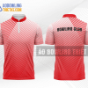 Mẫu trang phục thi bowling Học viện Kỹ thuật Mật mã màu đỏ thiết kế BL83