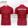 Mẫu trang phục thi đấu bowling Hà Tĩnh màu đỏ thiết kế BL26